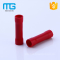 Position rubber hose insulated butt connectors rubber tube